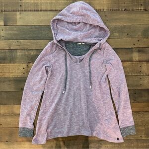 Women’s Roxy Marled Purple Tunic Hoodie - Size Small